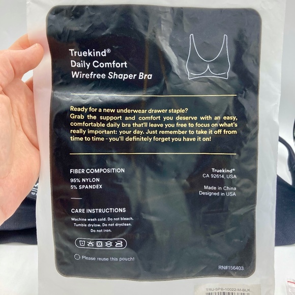Truekind Daily Comfort Wirefree Shaper Bra NWT - Picture 8 of 10